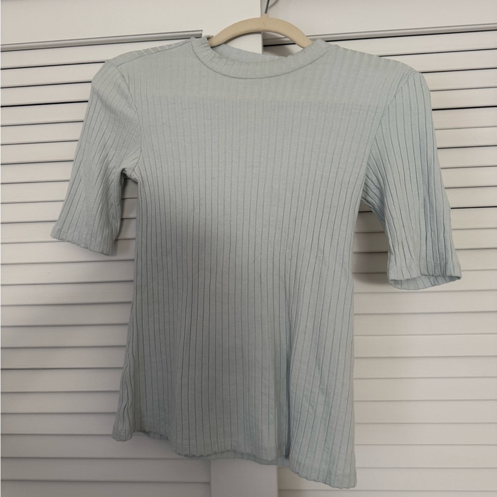 & Other Stories Ribbed T-Shirt